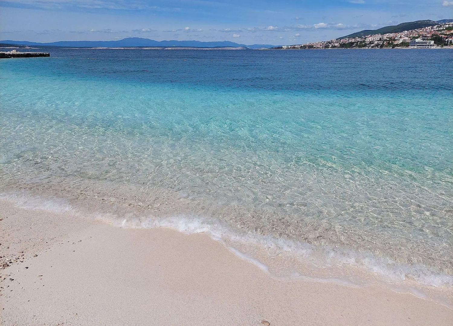 Preiswertes Familienapartment Nur 100 Meter Zum Strand Mit Privater Terrasse Crikvenica Croatia